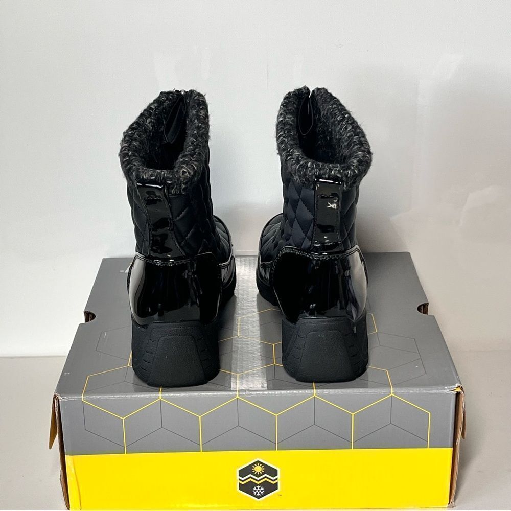 Khombu Megan Waterproof Front-Zip Winter Boots - Picture 5 of 6